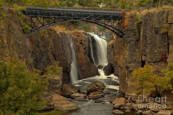 Patterson Great Falls Art Print featuring the photograph Paterson Great Falls New Jersey by Adam Jewell