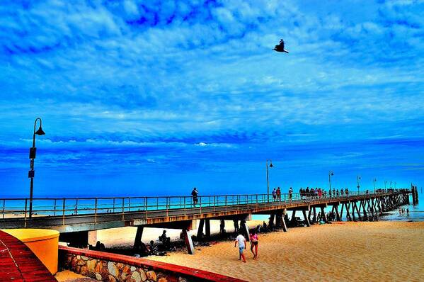 Beach Art Print featuring the photograph Pigeon Pier 1 - Australia by Jeremy Hall