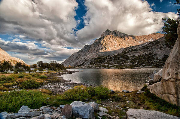 Lake Art Print featuring the photograph Piute Lake by Cat Connor