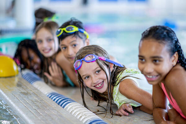 Diversity Art Print featuring the photograph Poolside by FatCamera