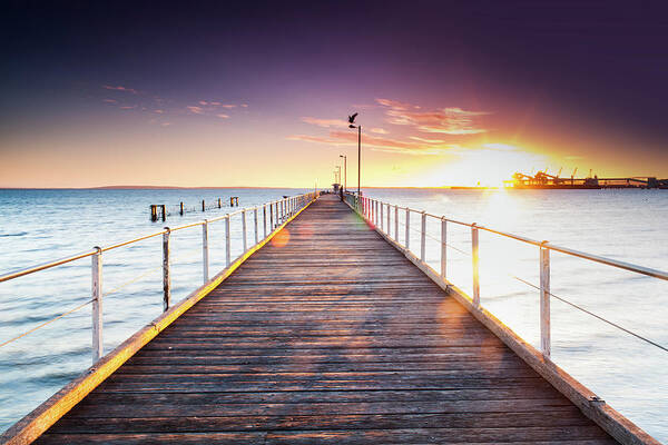 Tranquility Art Print featuring the photograph Port Lincoln, South Australia by Robert Lang Photography
