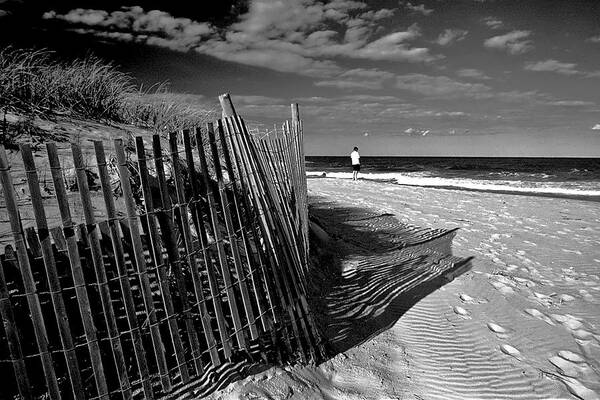Seashore Art Print featuring the photograph Quiet moment at the shore by Bill Jonscher