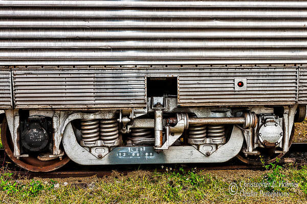 Christopher Holmes Photography Art Print featuring the photograph Rail Support by Christopher Holmes