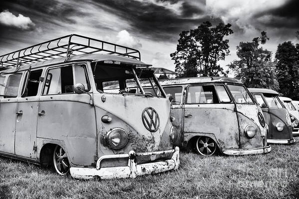 Vw Art Print featuring the photograph Rat Vans by Tim Gainey