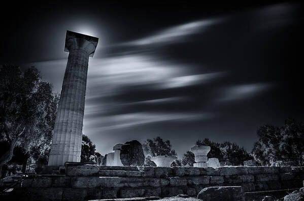 Zeus Art Print featuring the photograph Remnants by Micah Goff