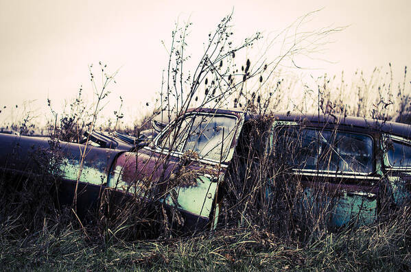 Abandoned Art Print featuring the photograph Return To The Earth by Off The Beaten Path Photography - Andrew Alexander