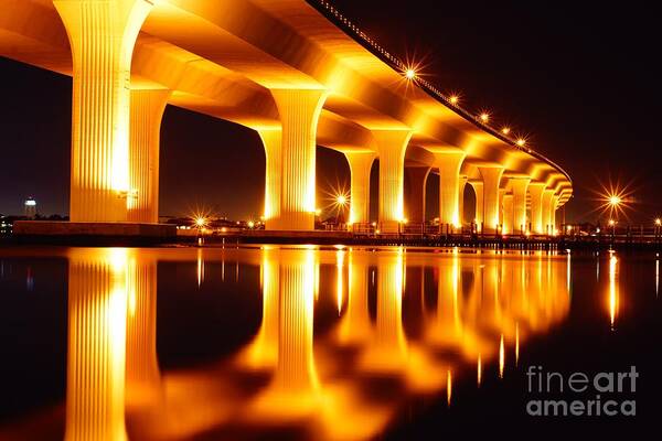 Bridge Art Print featuring the photograph Roosevelt Bridge by Lynda Dawson-Youngclaus