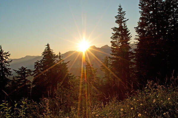 Sunset Art Print featuring the photograph Sabbath Sunset by Tikvah's Hope