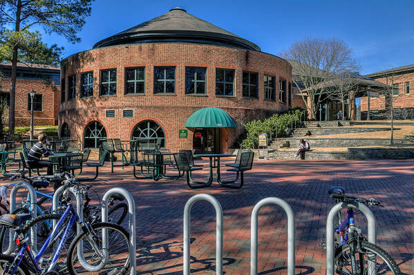 Sadler Center Art Print featuring the photograph Sadler Center at William and Mary College by Jerry Gammon