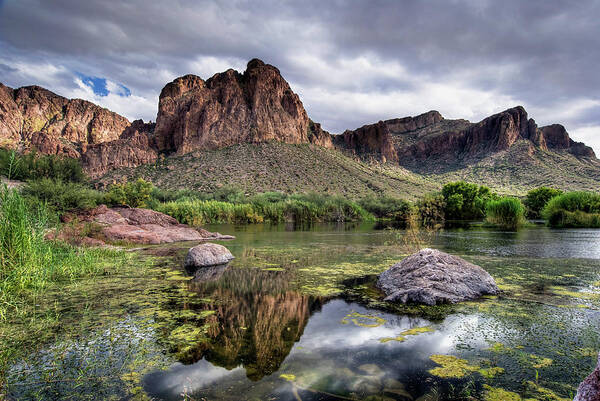 Tranquility Art Print featuring the photograph Salt River, Arizona by Image By Sean Foster