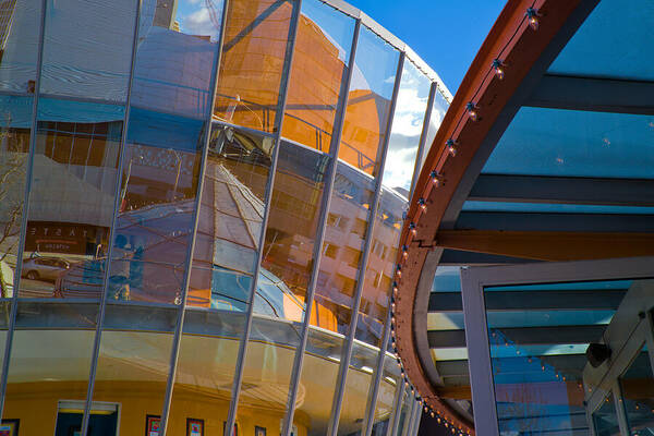 Urban Reflection Art Print featuring the photograph San Francisco Childrens Museum by David Smith