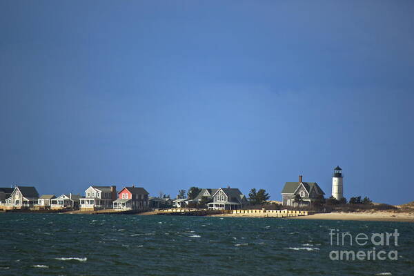 Sandy Neck Lighthouse Art Print featuring the photograph Sandy Neck Light by Amazing Jules