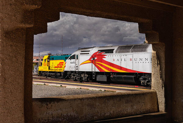 Santa Fe Art Print featuring the photograph Santa Fe train by John Johnson