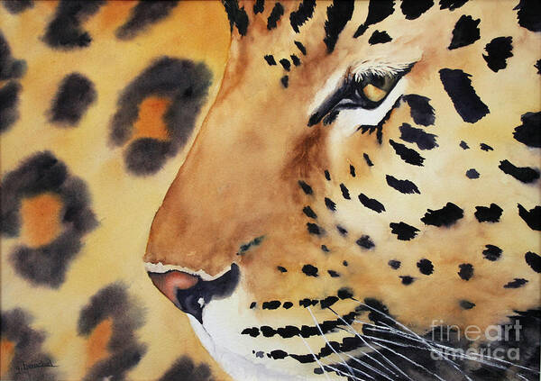 Painting Art Print featuring the painting Seeing Spots by Glenyse Henschel