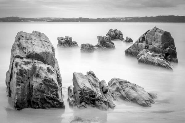 Ares Art Print featuring the photograph Seselle Beach Galicia Spain by Pablo Avanzini