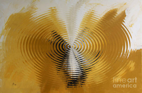 Painting Art Print featuring the digital art Shock Wave by Christiane Schulze Art And Photography