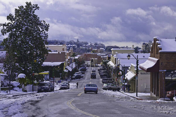 Auburn Art Print featuring the photograph Small Town America by Sherri Meyer