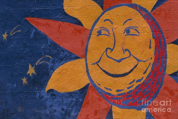 Americana Art Print featuring the photograph Smiling Sun by Chris Selby
