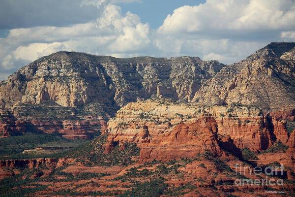 Sedona Art Print featuring the photograph So Sedona by Veronica Batterson