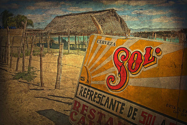 Sol Art Print featuring the photograph Sol is my Beer by Doug Matthews