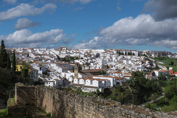 Andalucia Art Print featuring the photograph Spain, Andalusia, Ronda by Brenda Tharp