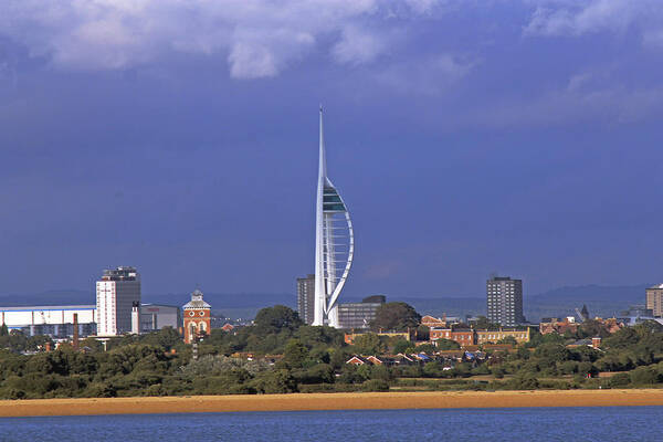 Tower Art Print featuring the photograph Spinnaker Tower by Tony Murtagh