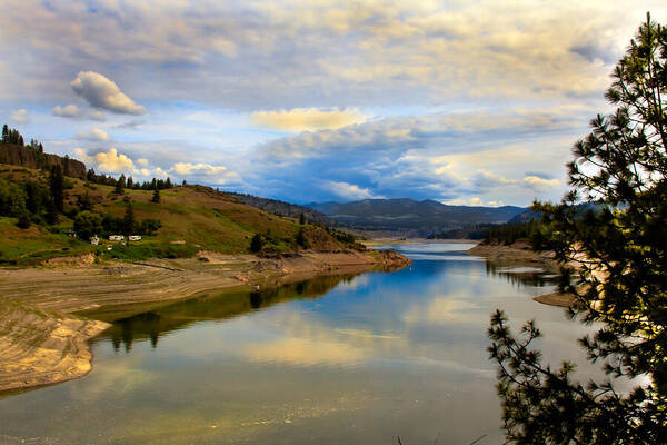 River Art Print featuring the photograph Spokane River by Robert Bales