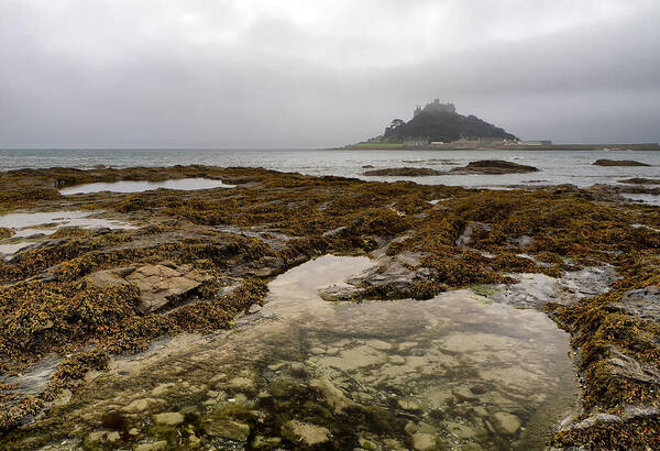 Shirley Mitchell Art Print featuring the photograph St Michael's Mount by Shirley Mitchell