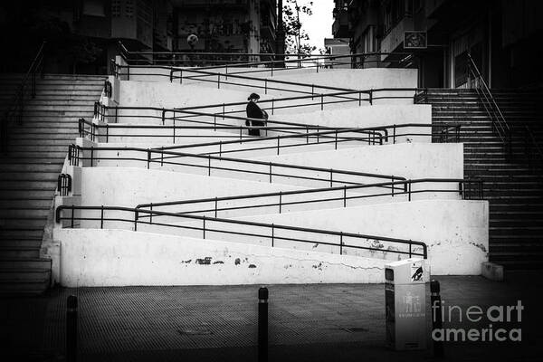  Art Print featuring the photograph Stairs by Eugenio Moya