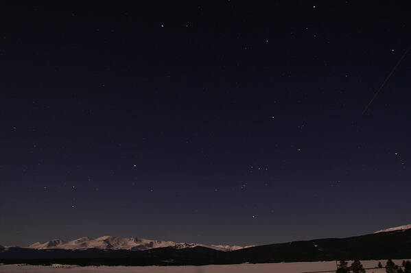 Stars Over Sawatch Art Print featuring the photograph Stars Over Sawatch by Jeremy Rhoades