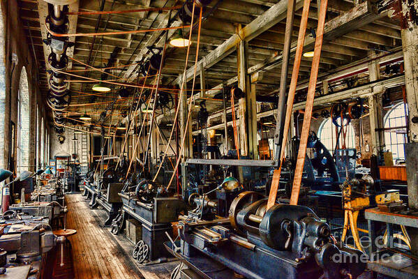 Paul Ward Art Print featuring the photograph Steampunk - The Age of Industry by Paul Ward