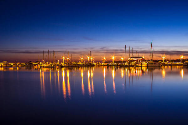Harbor Art Print featuring the photograph Still Reflections by Brian Wright