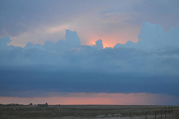 Storms Art Print featuring the photograph Storms Coming Tonight by Audie Thornburg