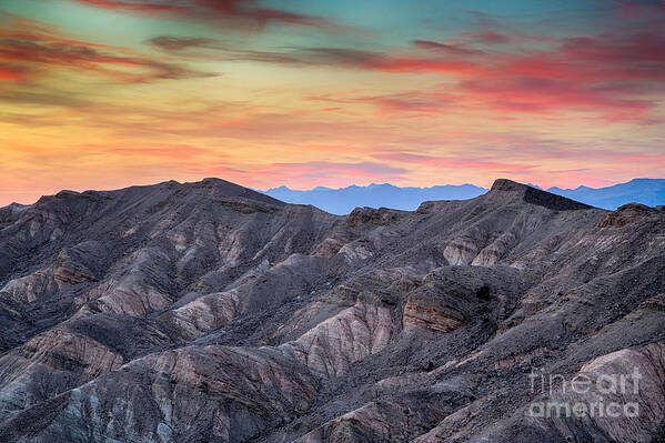 Landscape Art Print featuring the photograph Sunset And Erosion by Mimi Ditchie