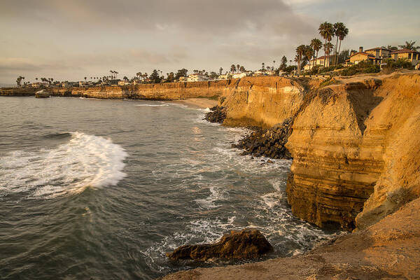 Photography Art Print featuring the photograph Sunset Cliffs 3 by Lee Kirchhevel