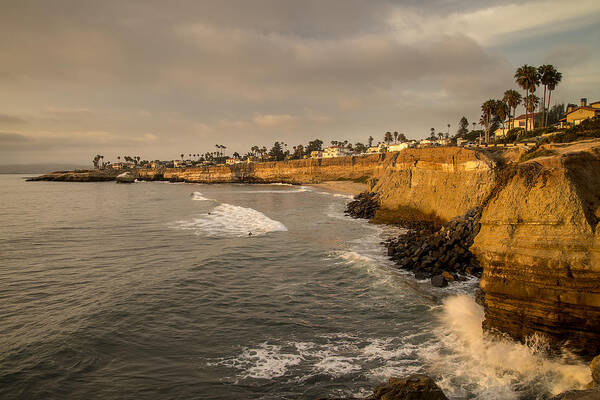 Photography Art Print featuring the photograph Sunset Cliffs 4 by Lee Kirchhevel
