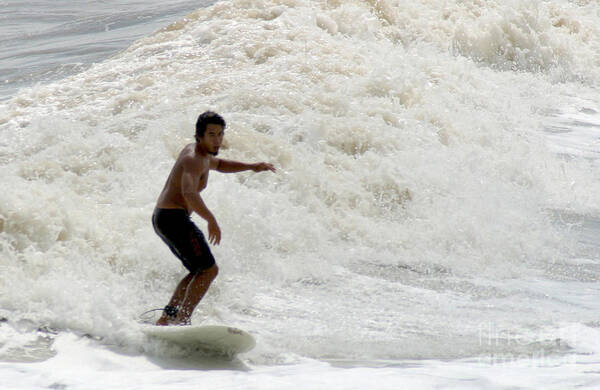 Gary Gingrich Art Print featuring the photograph Surfer 0803B-2 by Gary Gingrich Galleries