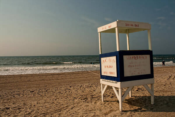 Ocean City Art Print featuring the photograph Surfing Only by Kristia Adams