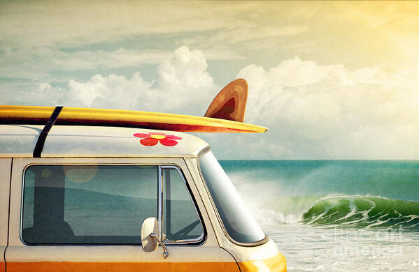 Surfing Art Print featuring the photograph Surfing Way of Life by Carlos Caetano