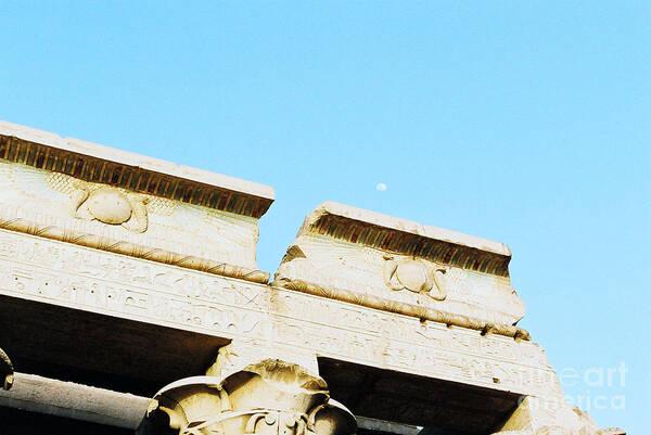 Temple Art Print featuring the photograph Temple at Luxor by Cassandra Buckley