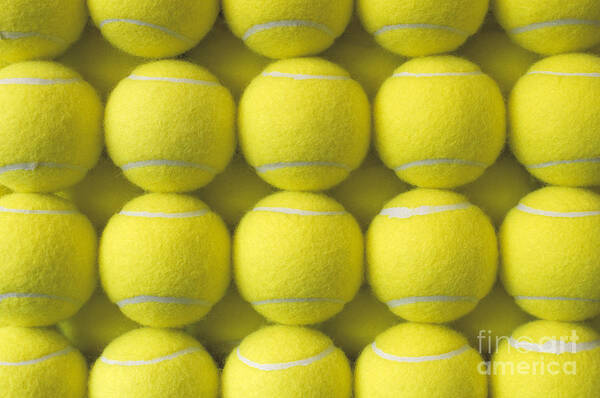 Tennis Ball Art Print featuring the photograph Tennis Balls by Jim Corwin