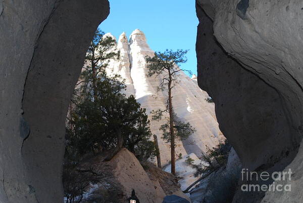 Tent Rocks National Monument Art Print featuring the photograph Tent Rocks by William Wyckoff