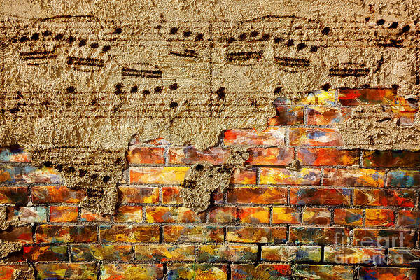 Music Art Print featuring the digital art Texture and Timbre by Lon Chaffin