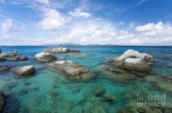 Beautiful Art Print featuring the photograph The Baths - Virgin Gorda by M Swiet Productions