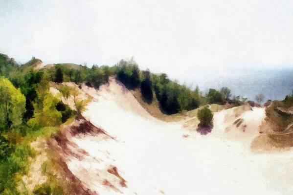 Dunes Art Print featuring the photograph The Bowl by Michelle Calkins