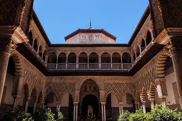 Palace Art Print featuring the photograph The Courtyard of the Maidens by AM FineArtPrints