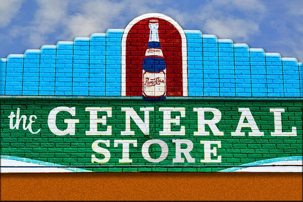 Photography Art Print featuring the photograph The General Store by Paul Wear