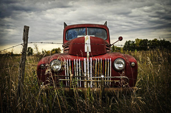 Manitoba Art Print featuring the photograph The Good Old Days by Sandra Parlow