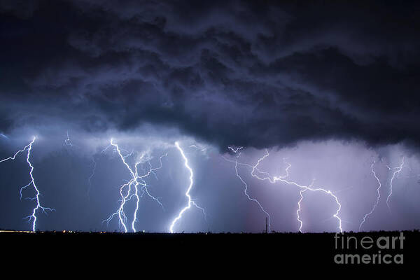 Ryan Smith Art Print featuring the photograph The Heavens and the Earth by Ryan Smith