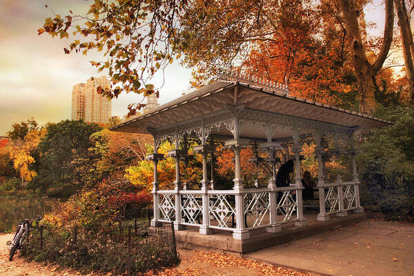 Central Park Art Print featuring the photograph The Ladies Pavilion by Jessica Jenney